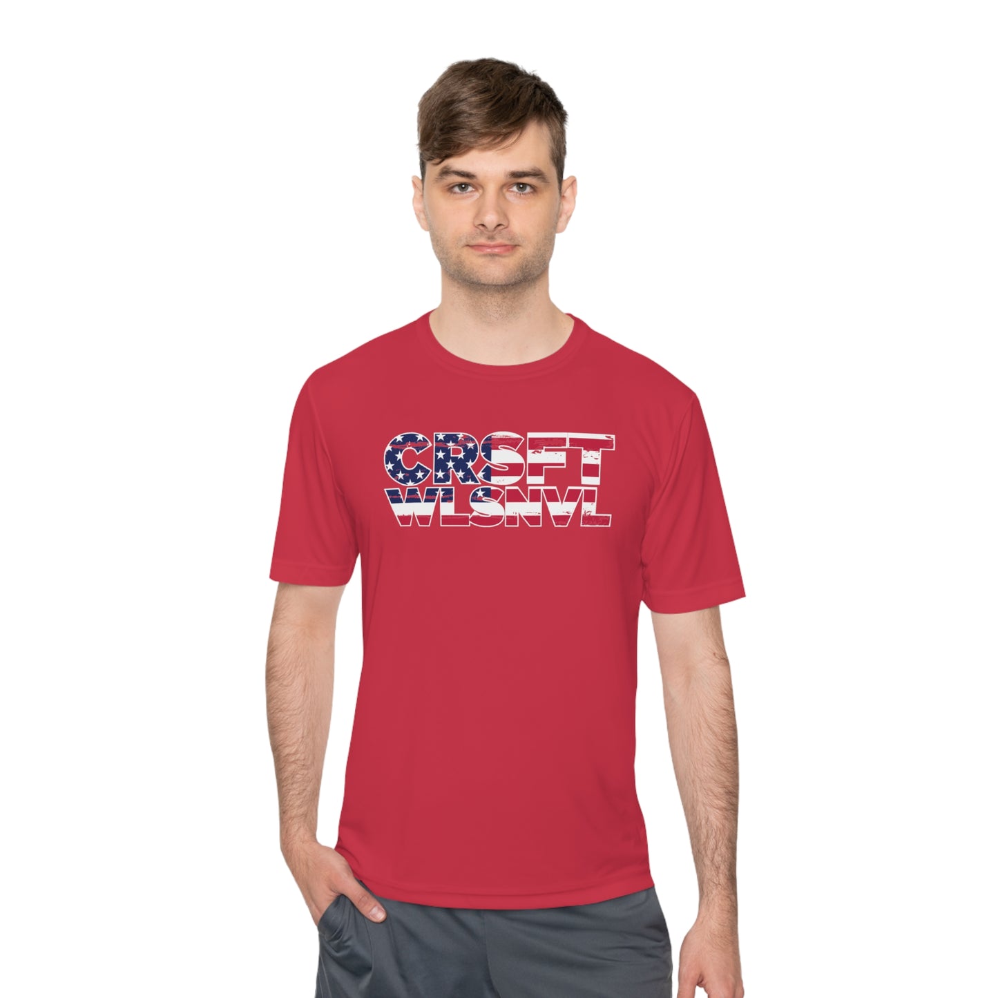 CFW Flag Logo Unisex Moisture Wicking Tee