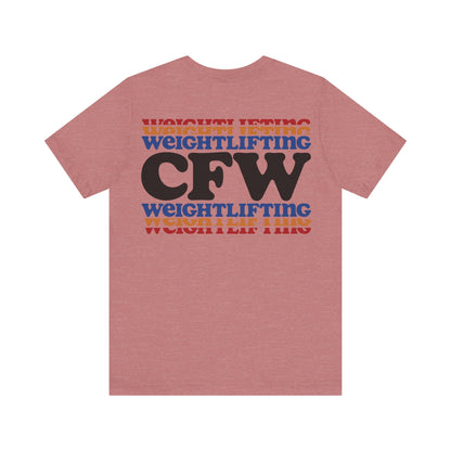 CFW Weightlifting Unisex Jersey Short Sleeve Tee