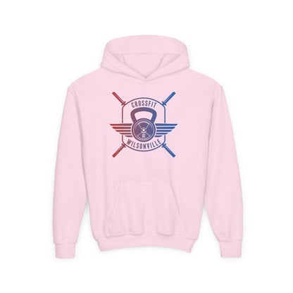 Youth Hoodie — Red blue CFW