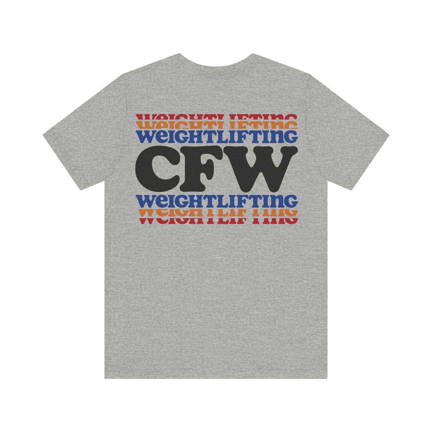 CFW Weightlifting Unisex Jersey Short Sleeve Tee