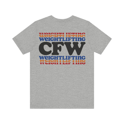 CFW Weightlifting Unisex Jersey Short Sleeve Tee