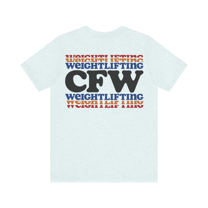 CFW Weightlifting Unisex Jersey Short Sleeve Tee