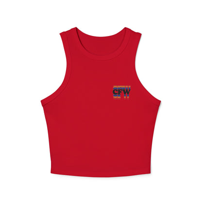 CFW Weightlifting Women's Micro Rib Racer Tank Top