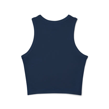 CFW Flag Logo Women's Micro Rib Racer Tank Top