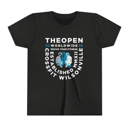 Youth Tee  Open Blue team