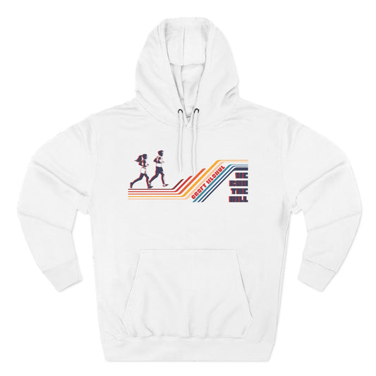 Retro Running Fleece Hoodie