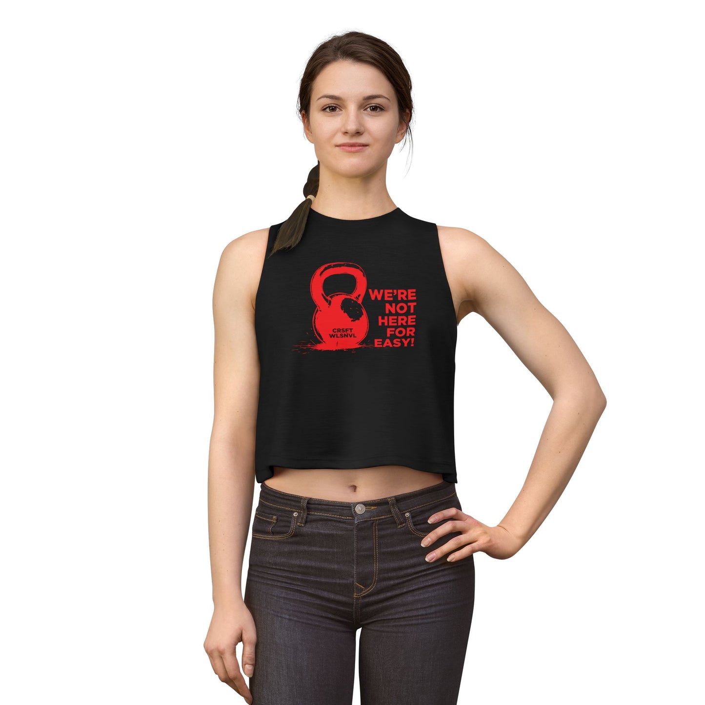 We're Not Here For Easy Crop