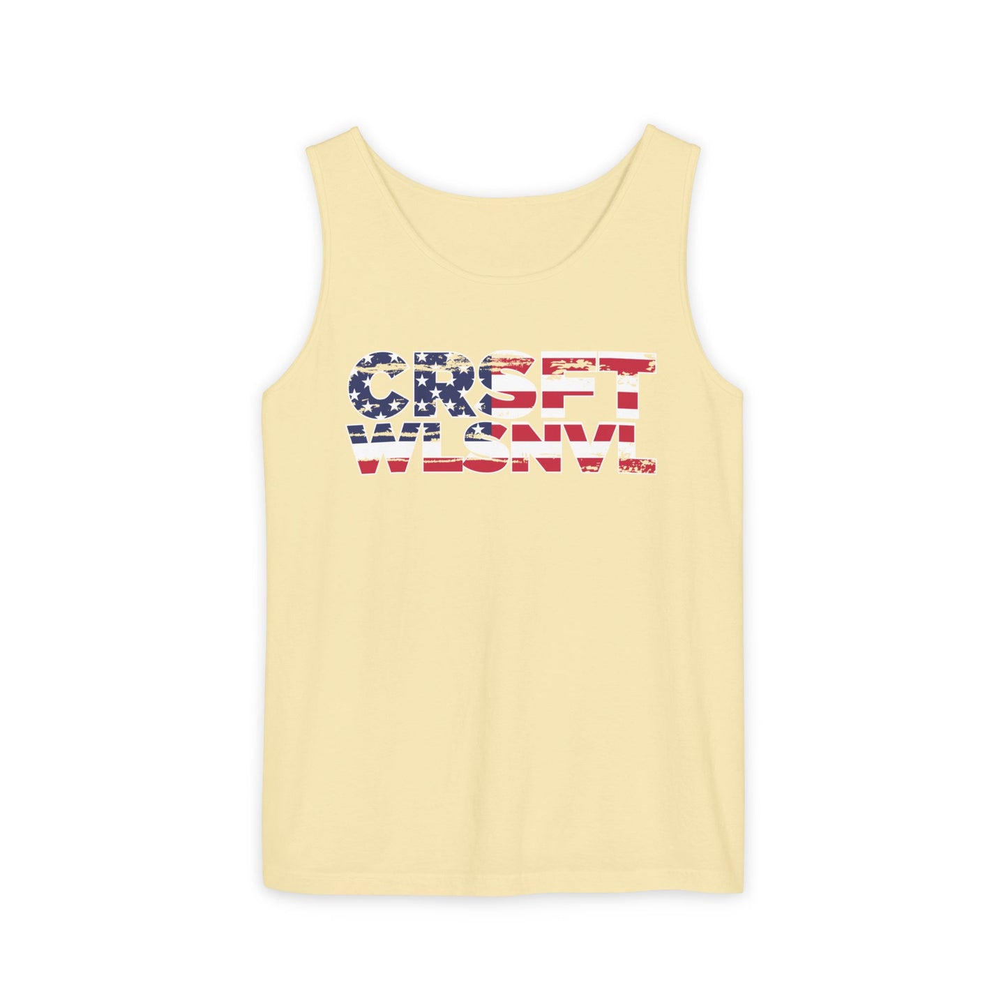 CFW Flag Logo Unisex Garment-Dyed Tank Top