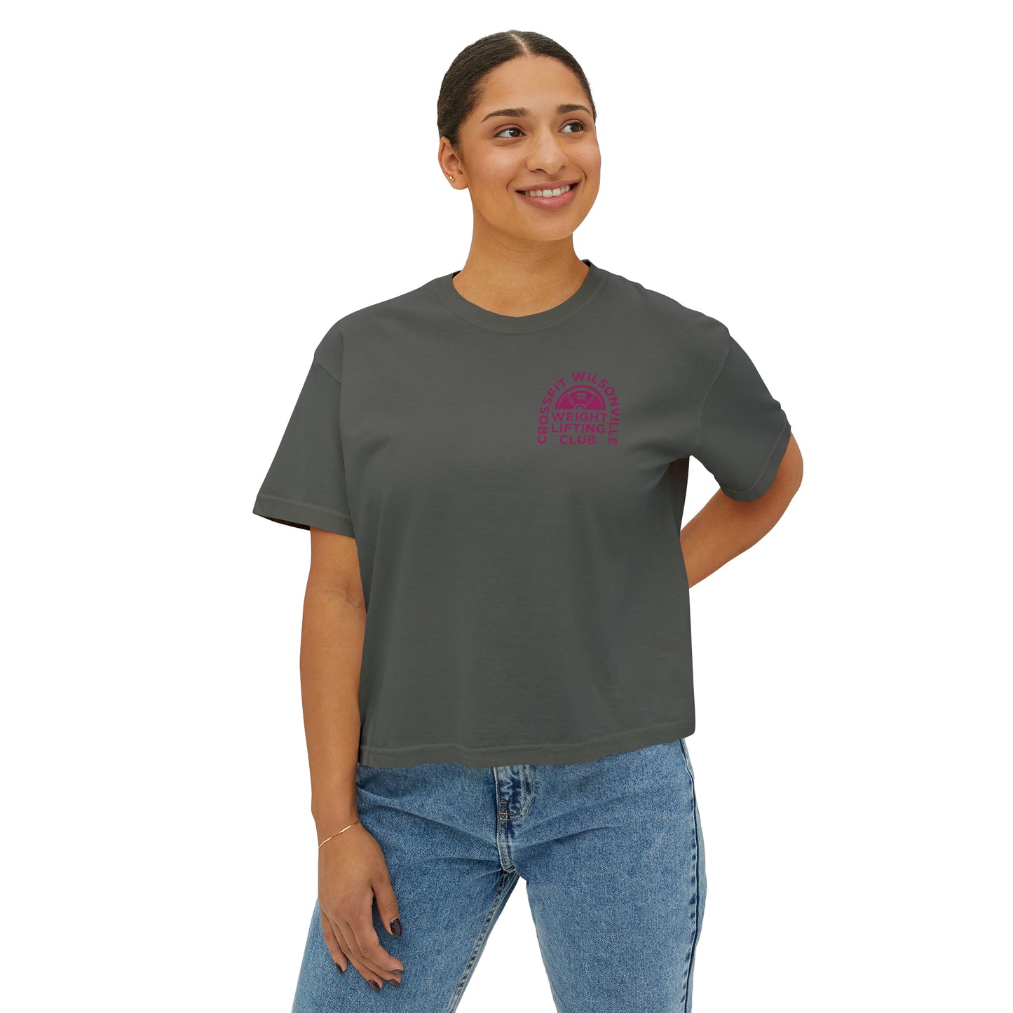 CFW weightlifting Boxy Tee