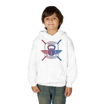 Youth Hoodie — Red blue CFW