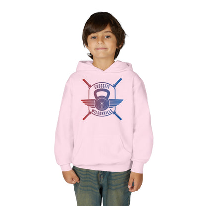 Youth Hoodie — Red blue CFW