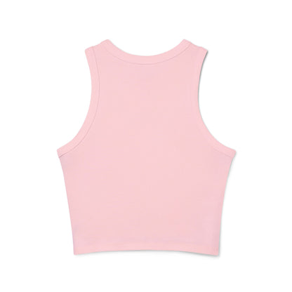CFW Flag Logo Women's Micro Rib Racer Tank Top