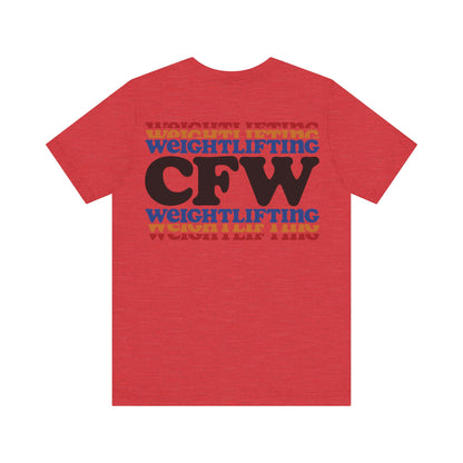 CFW Weightlifting Unisex Jersey Short Sleeve Tee