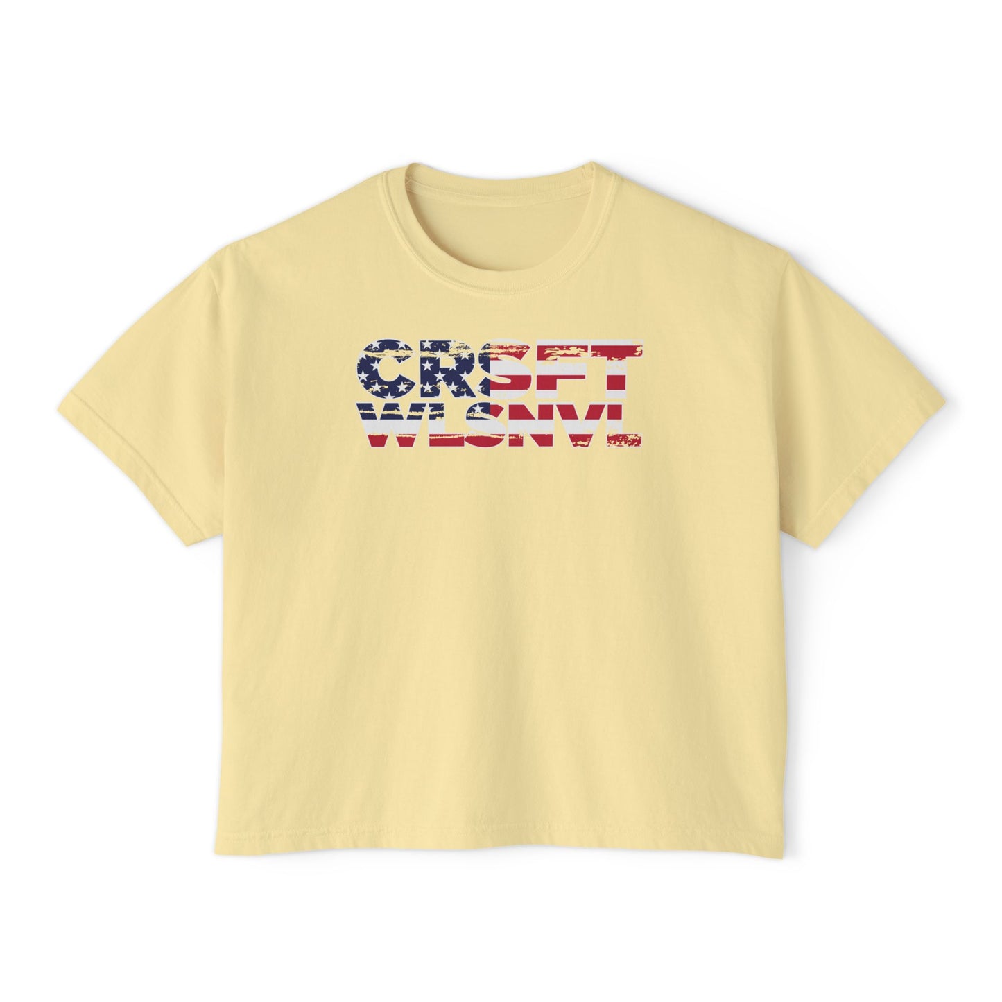 CFW Flag logo Women's Boxy Tee