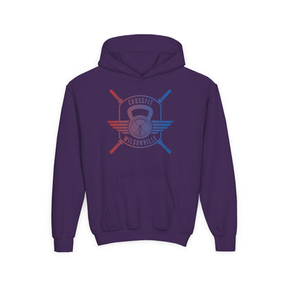 Youth Hoodie — Red blue CFW