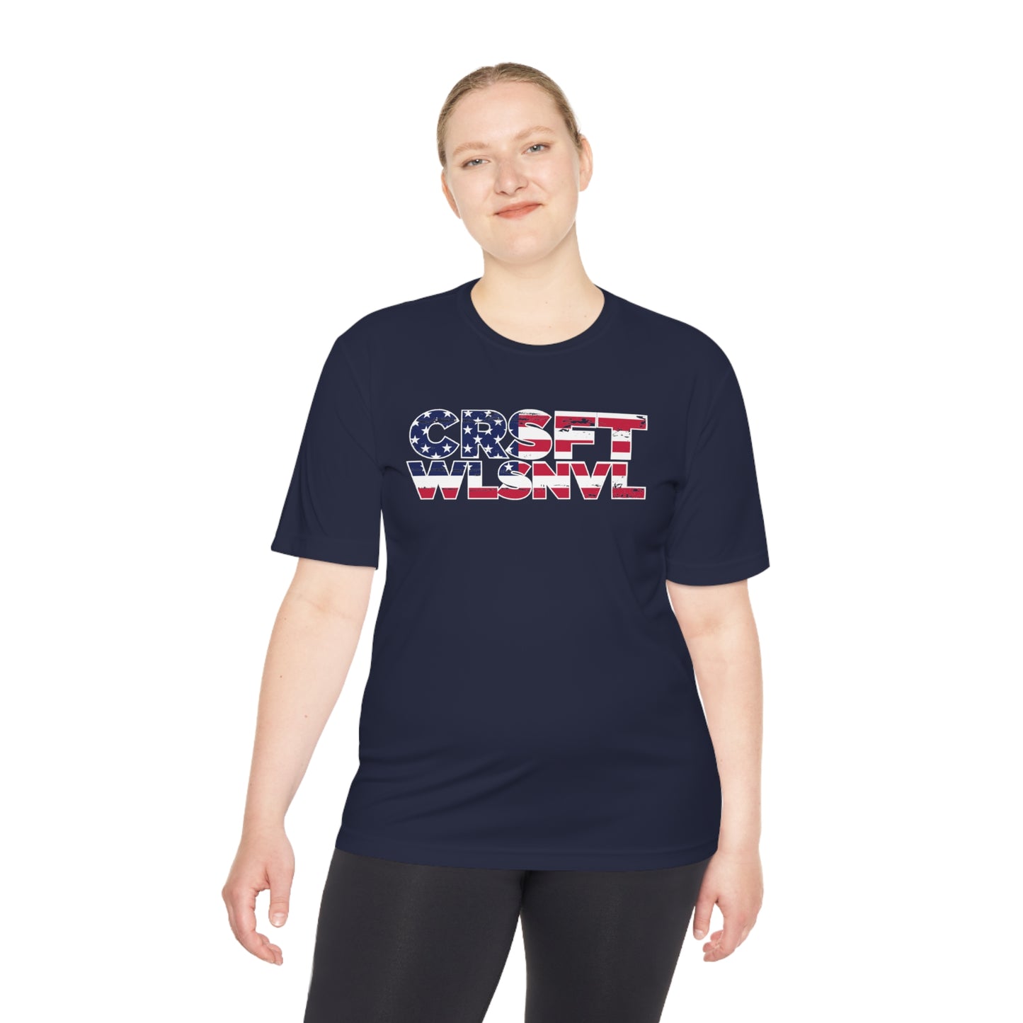 CFW Flag Logo Unisex Moisture Wicking Tee