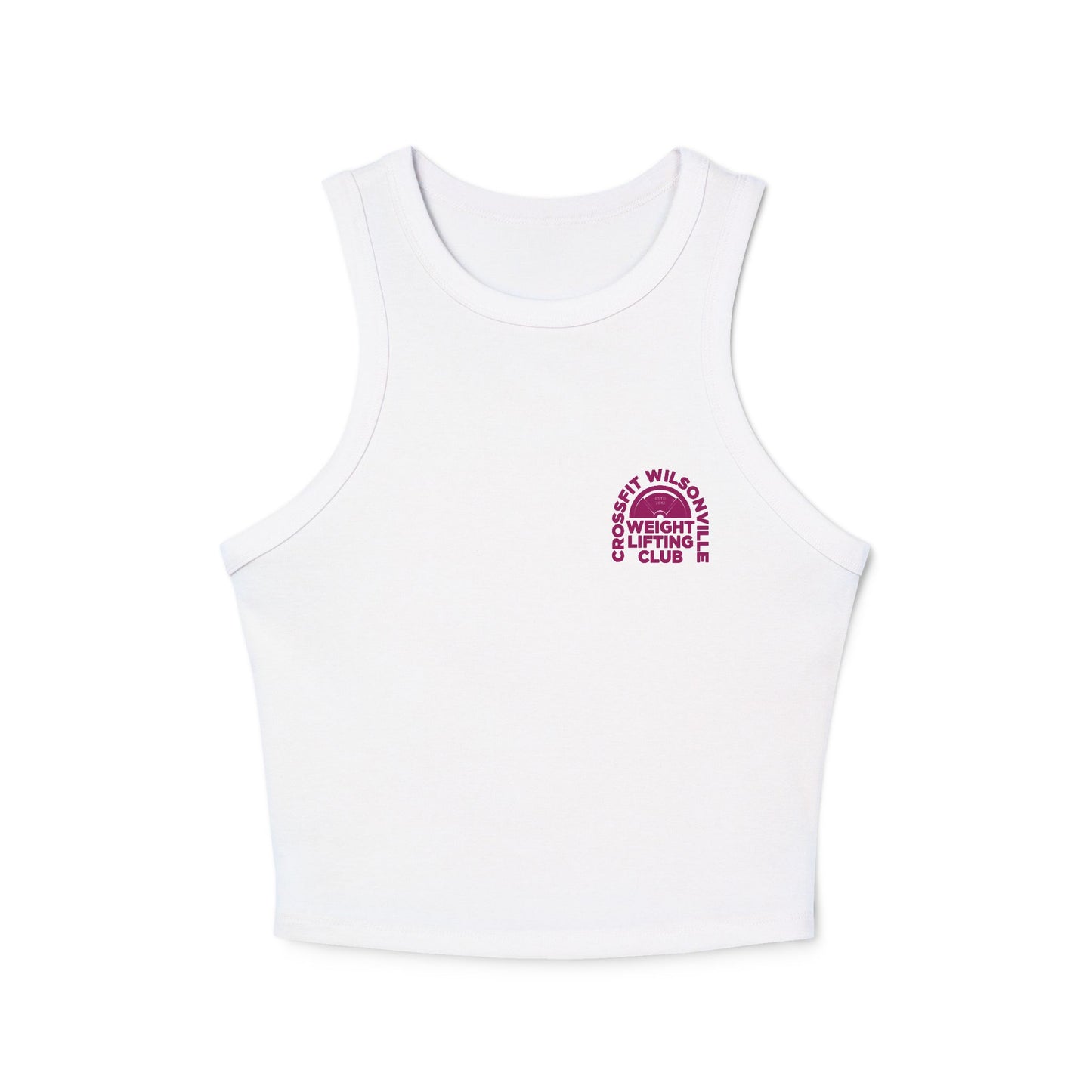 Weight Lifting Club Rainbow Crop Top