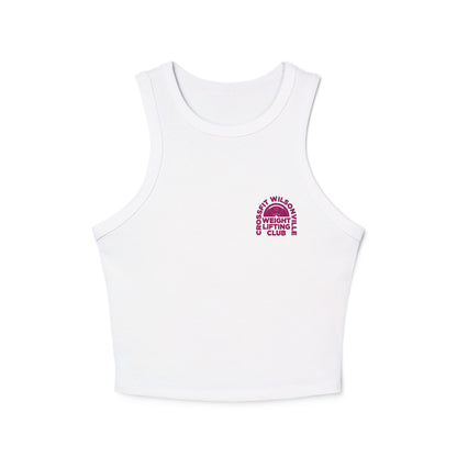 Weight Lifting Club Rainbow Crop Top