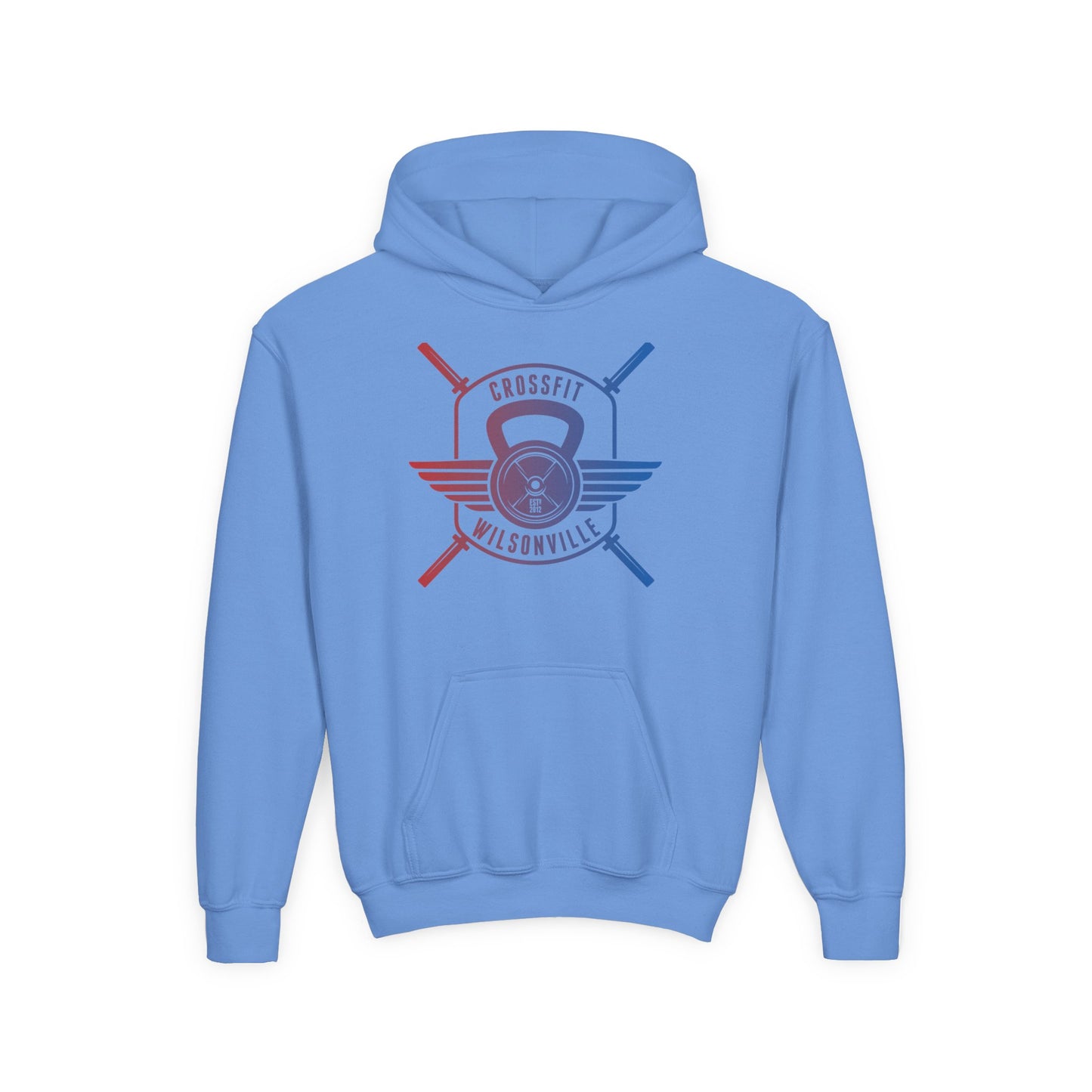 Youth Hoodie — Red blue CFW