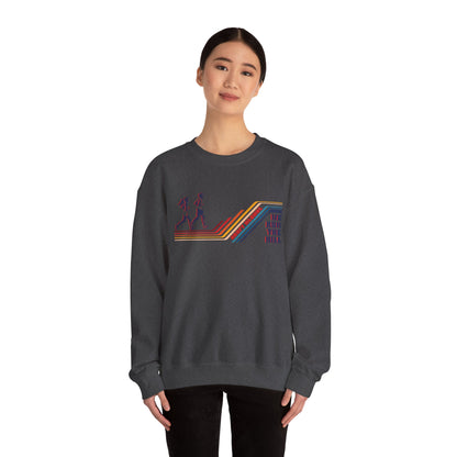 Retro Running Crewneck Sweatshirt