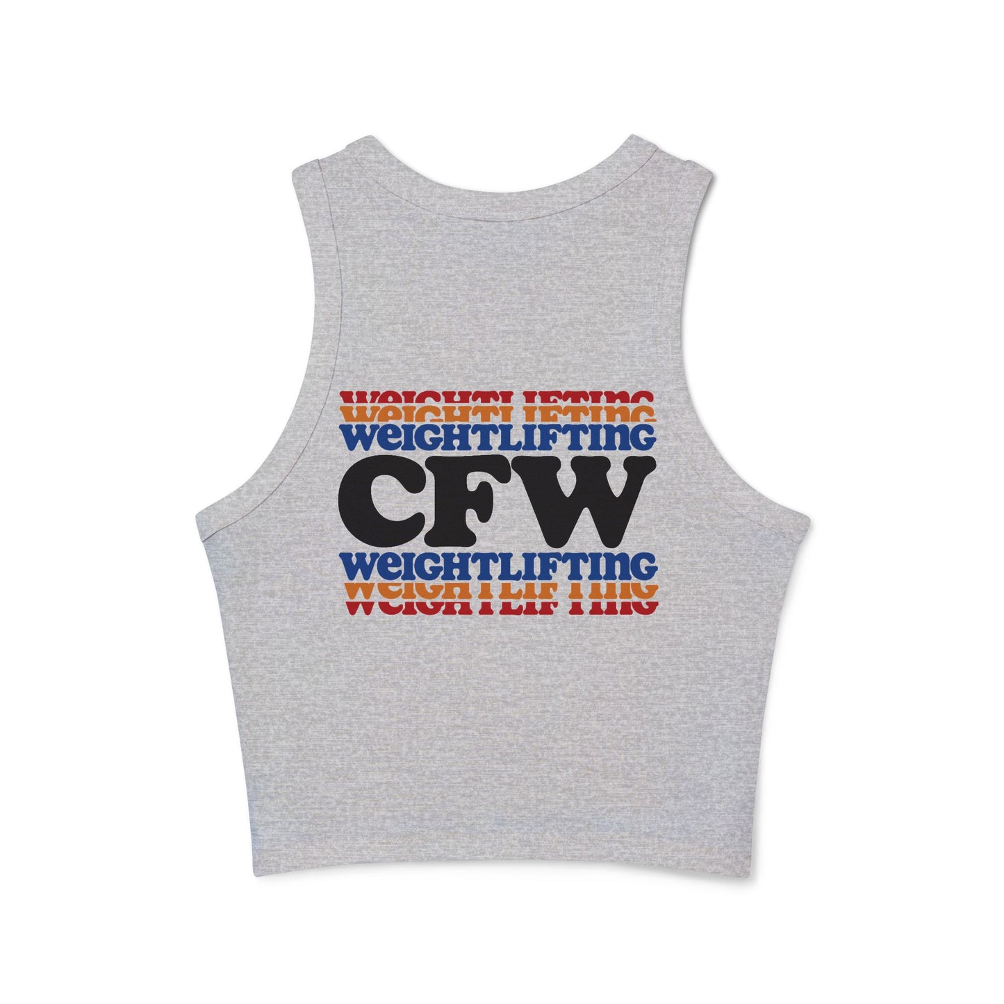 CFW Weightlifting Women's Micro Rib Racer Tank Top