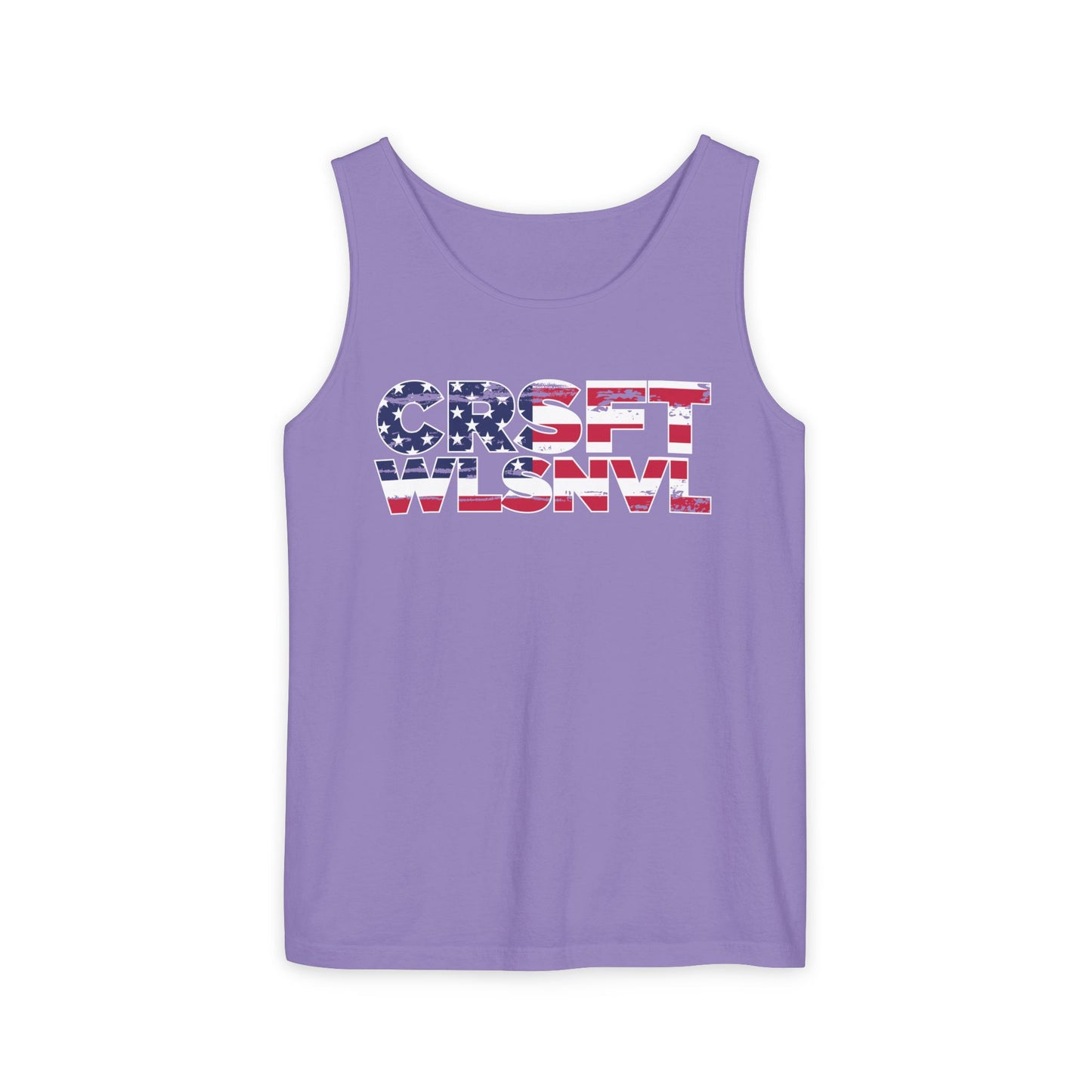 CFW Flag Logo Unisex Garment-Dyed Tank Top