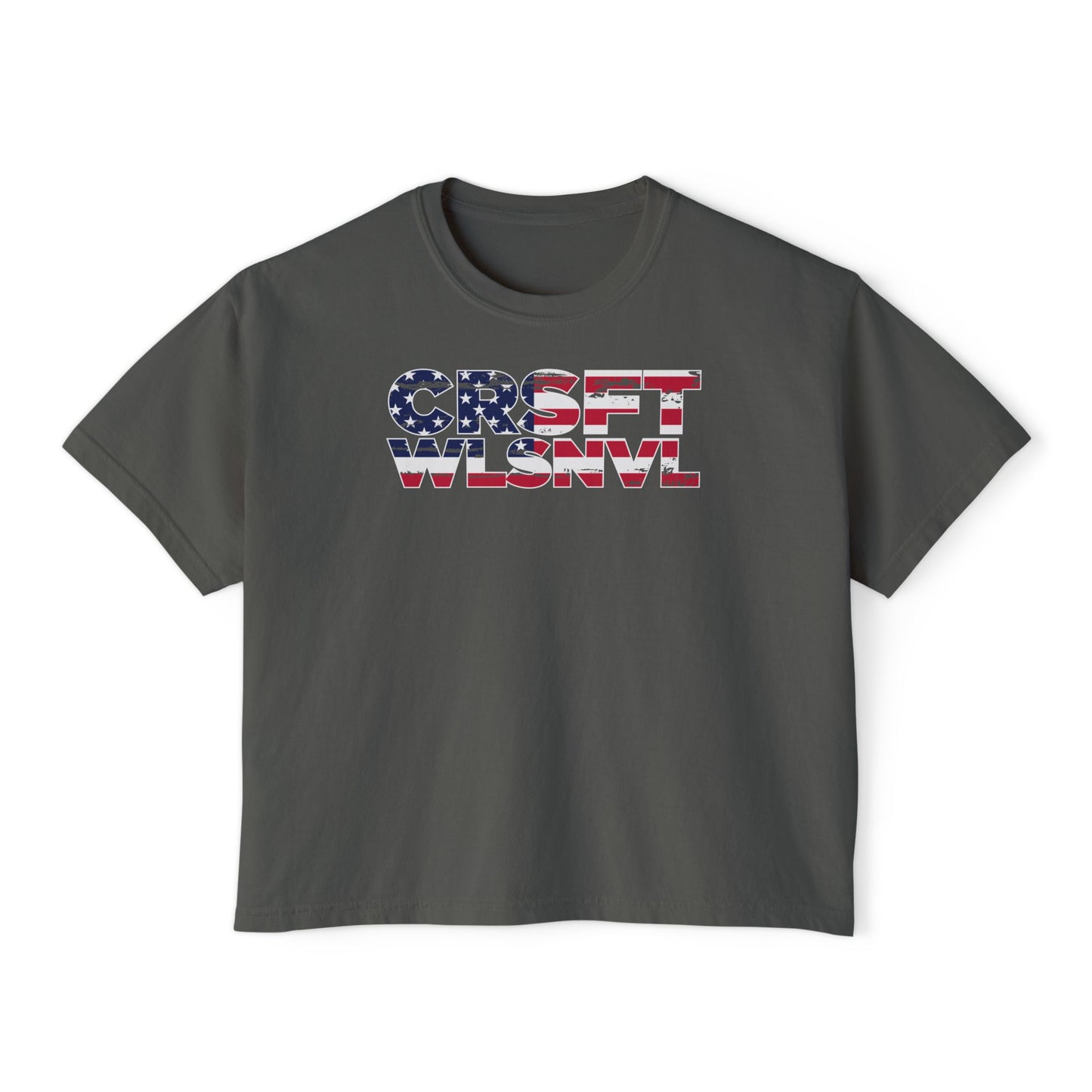 CFW Flag logo Women's Boxy Tee