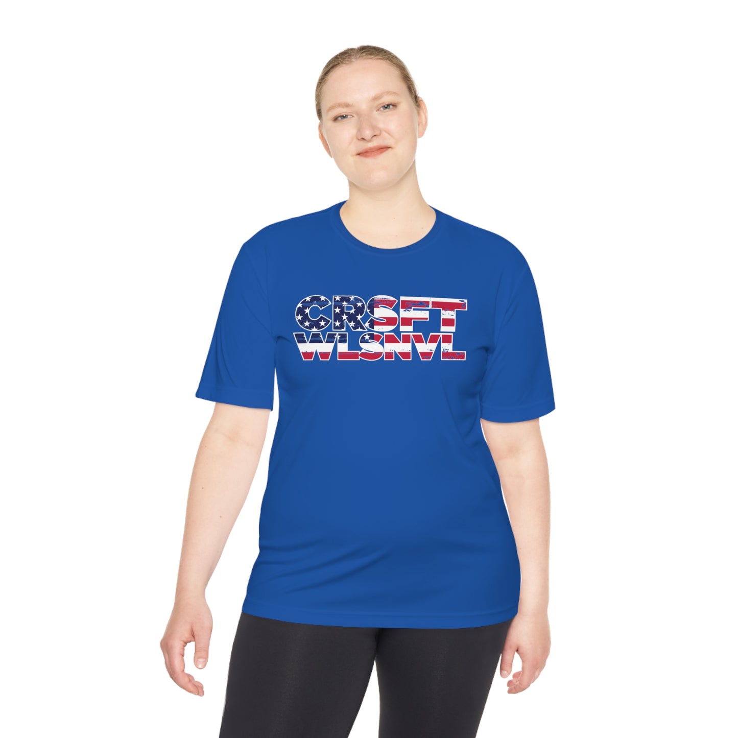 CFW Flag Logo Unisex Moisture Wicking Tee