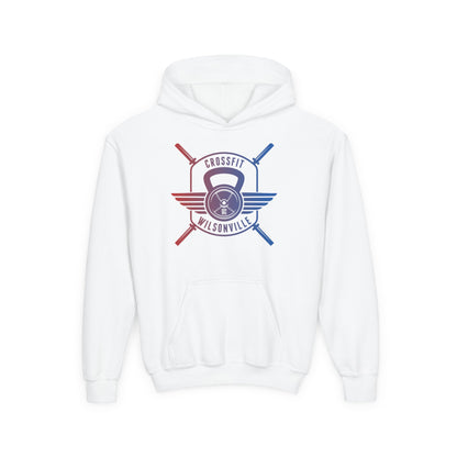 Youth Hoodie — Red blue CFW