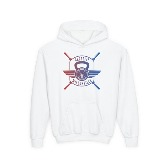 Youth Hoodie — Red blue CFW