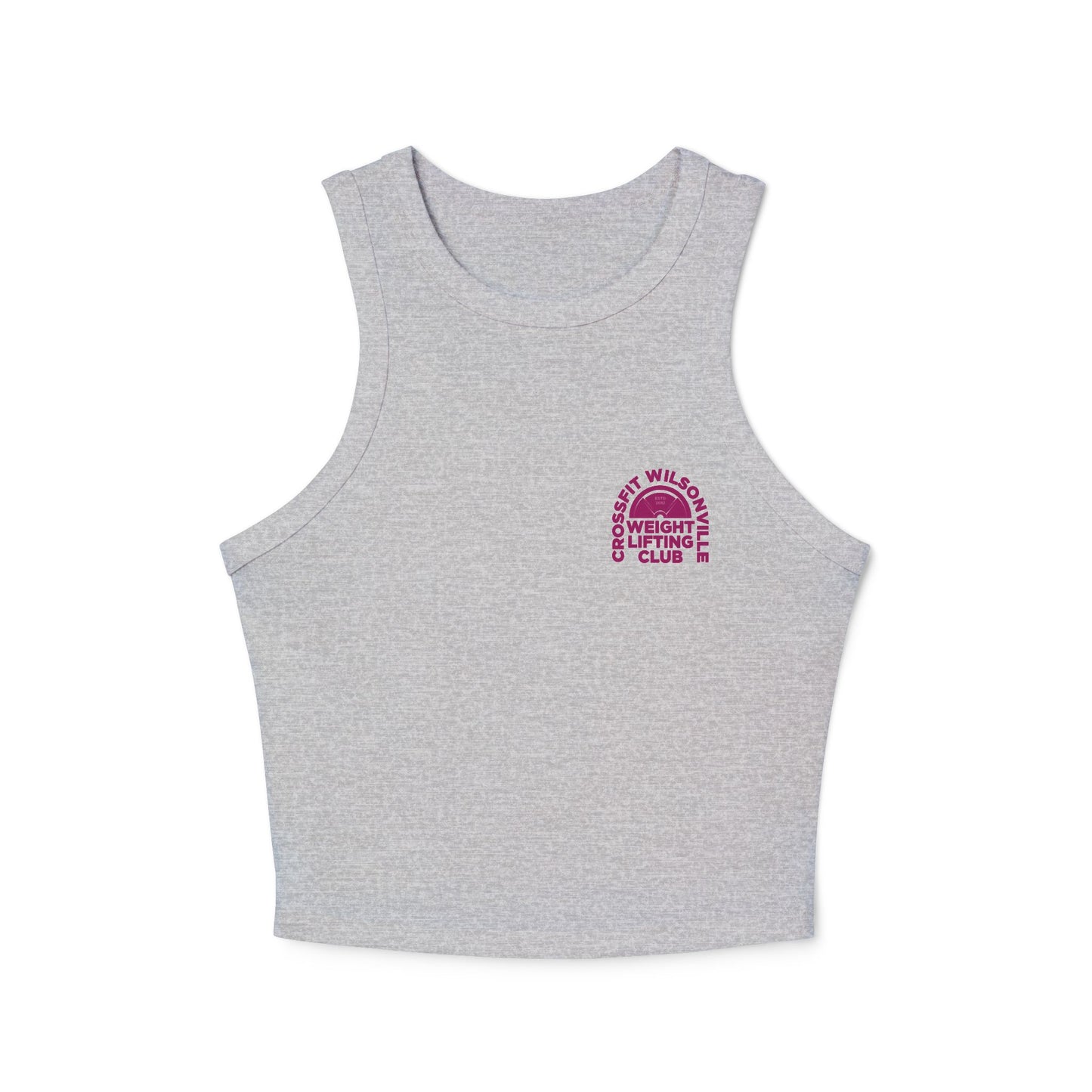 Weight Lifting Club Rainbow Crop Top