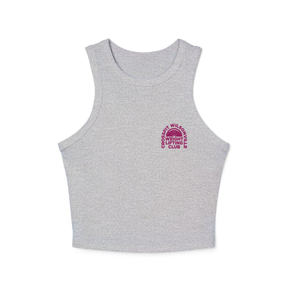 Weight Lifting Club Rainbow Crop Top