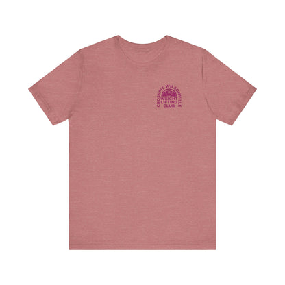 CFW weightlifting Club T Shirts