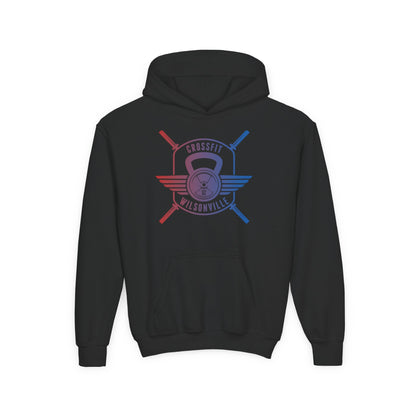 Youth Hoodie — Red blue CFW